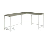 Dazenus Gray & White Finish Desk Model OF00043 By ACME Furniture